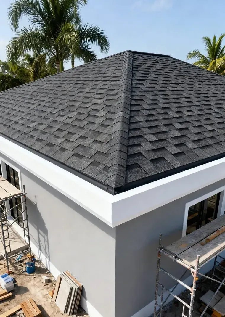 Residential re-roofing