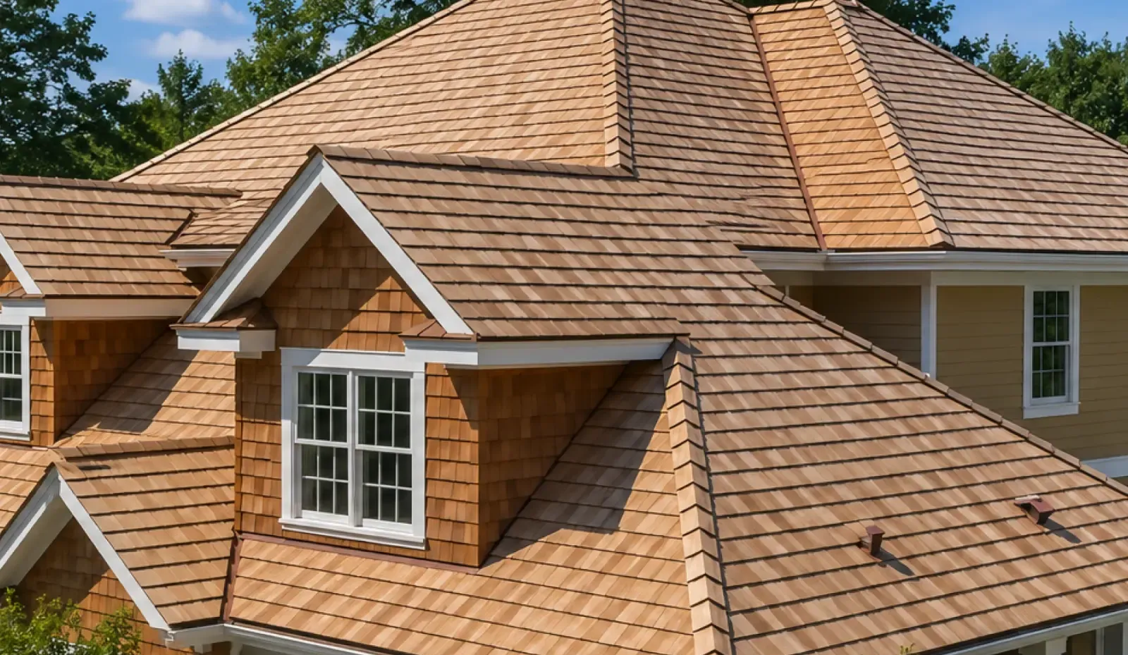 Cedar roof installation in New Westminster