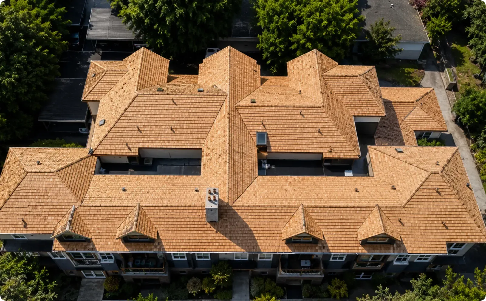 Cedar roof installation in Lower Mainland