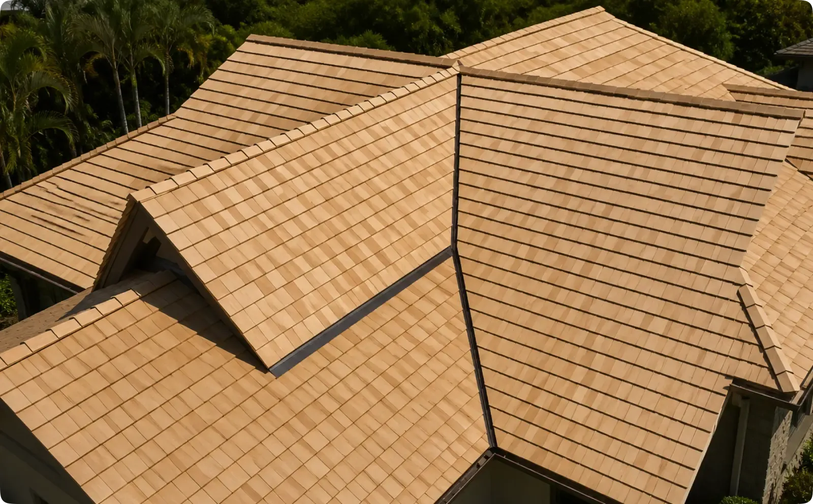 Cedar roof replacement in North Vancouver