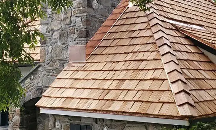 Cedar shake replacement