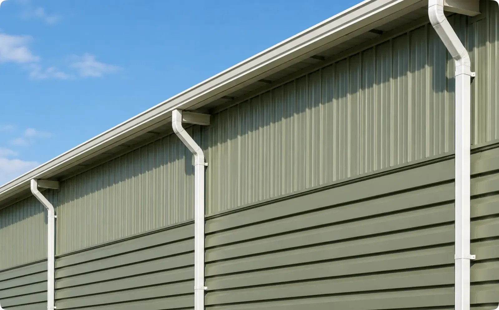 Downspouts replacement in Richmond
