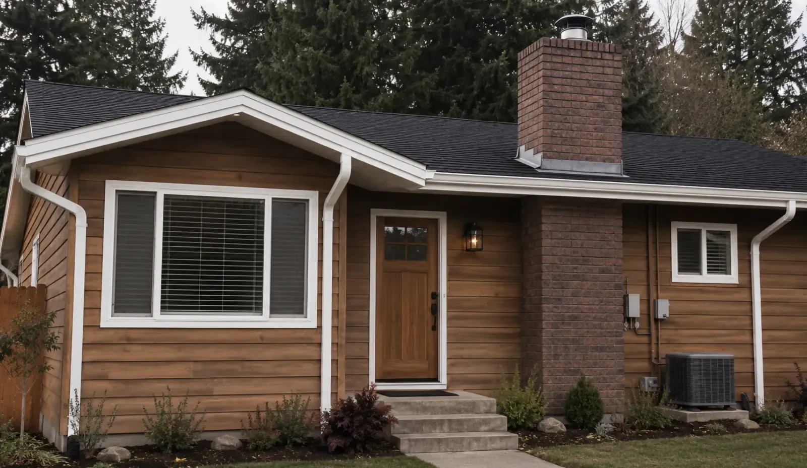 Downspouts replacement in Abbotsford