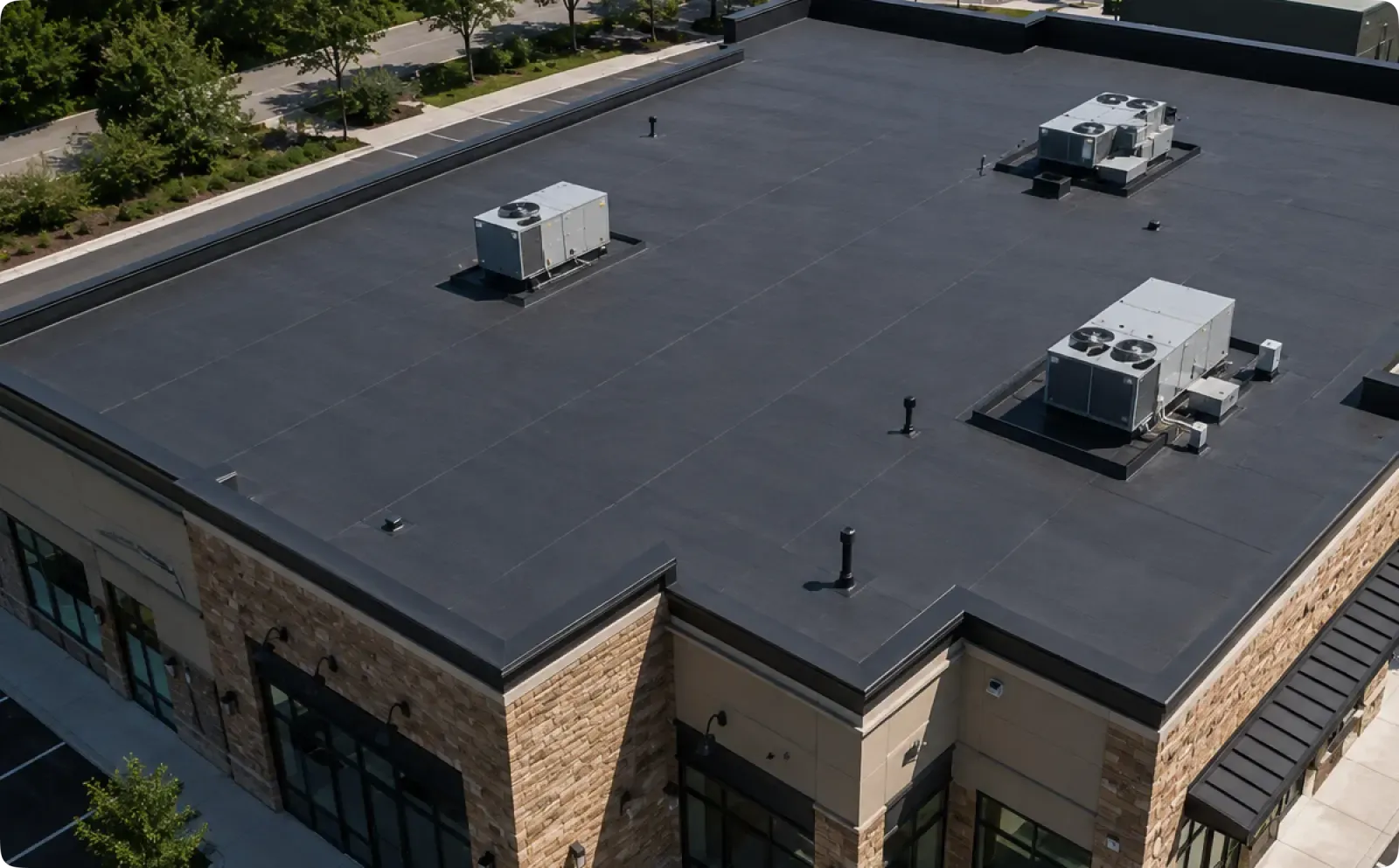 EPDM roof installation in Abbotsford