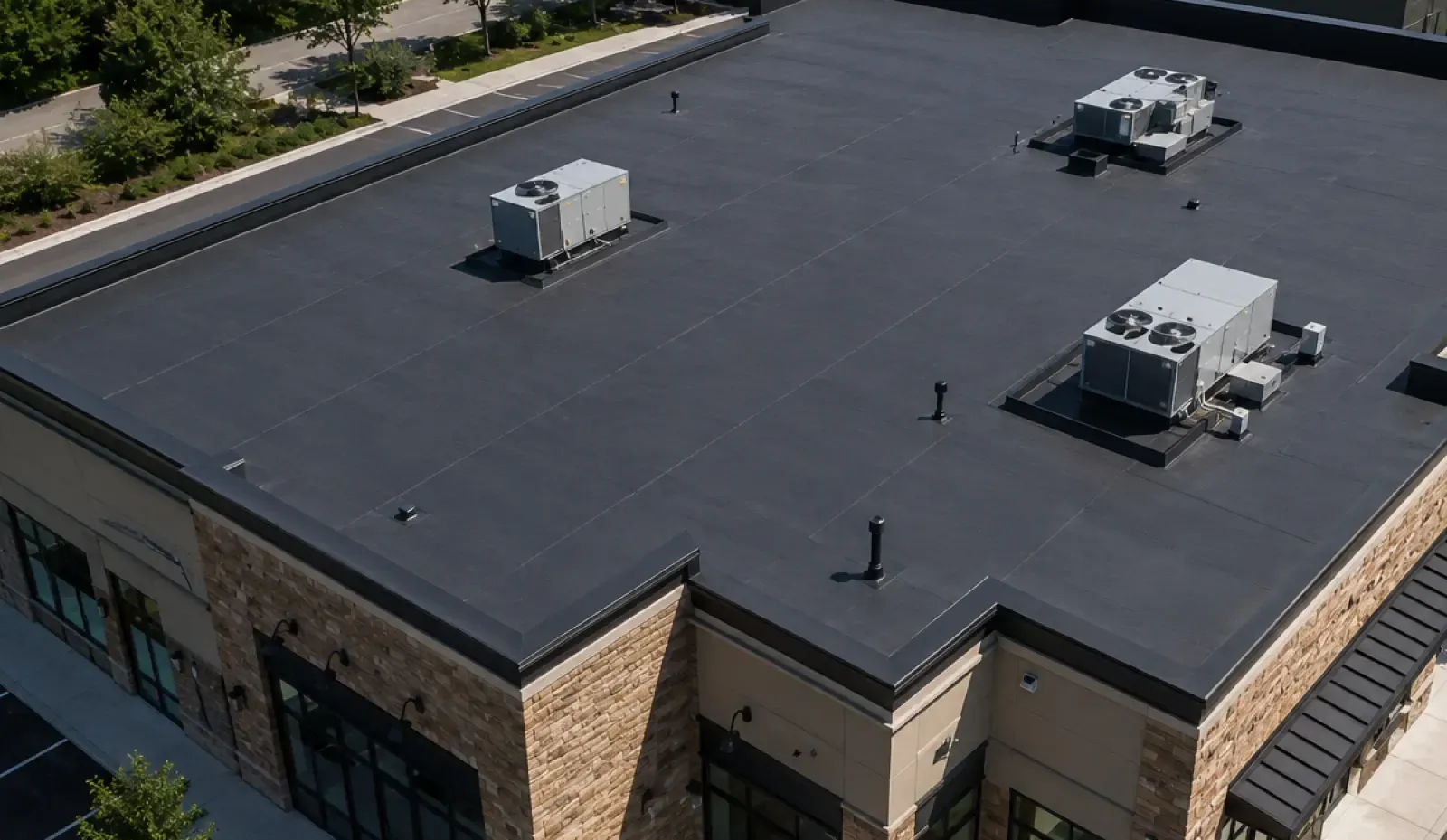 EPDM roof installation in Abbotsford