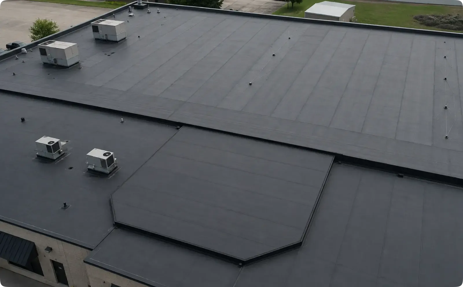 EPDM roof installation in North Vancouver