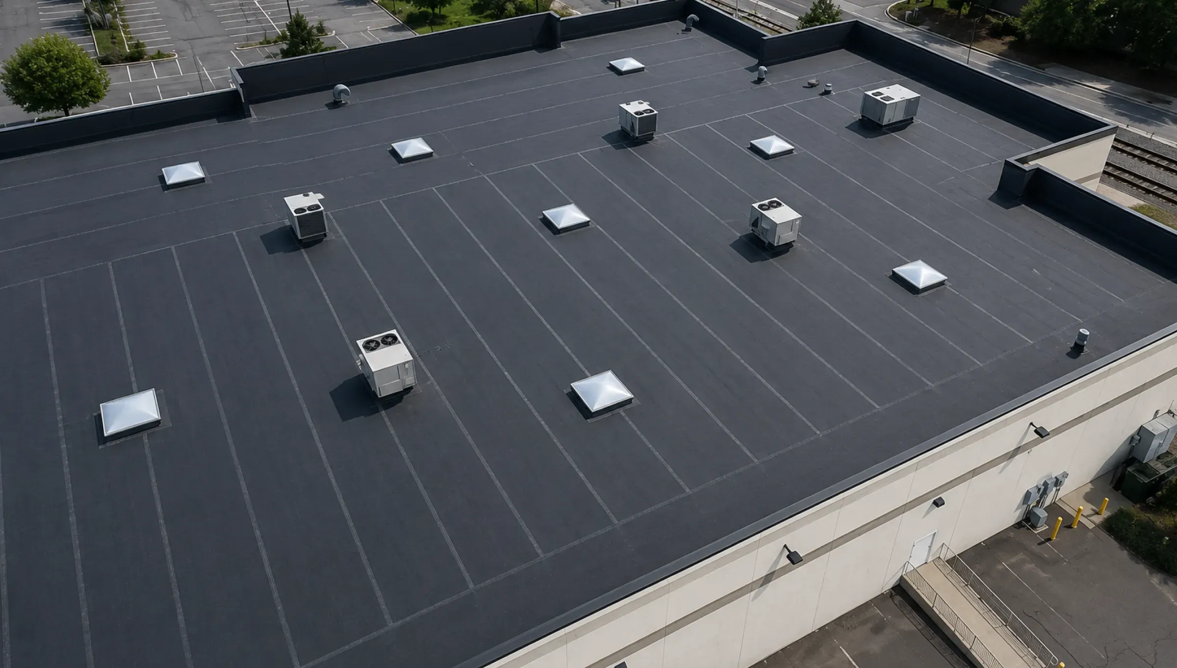EPDM roof installation in Lower Mainland