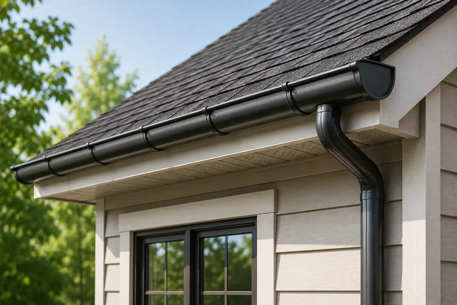 Half-Round gutter profile