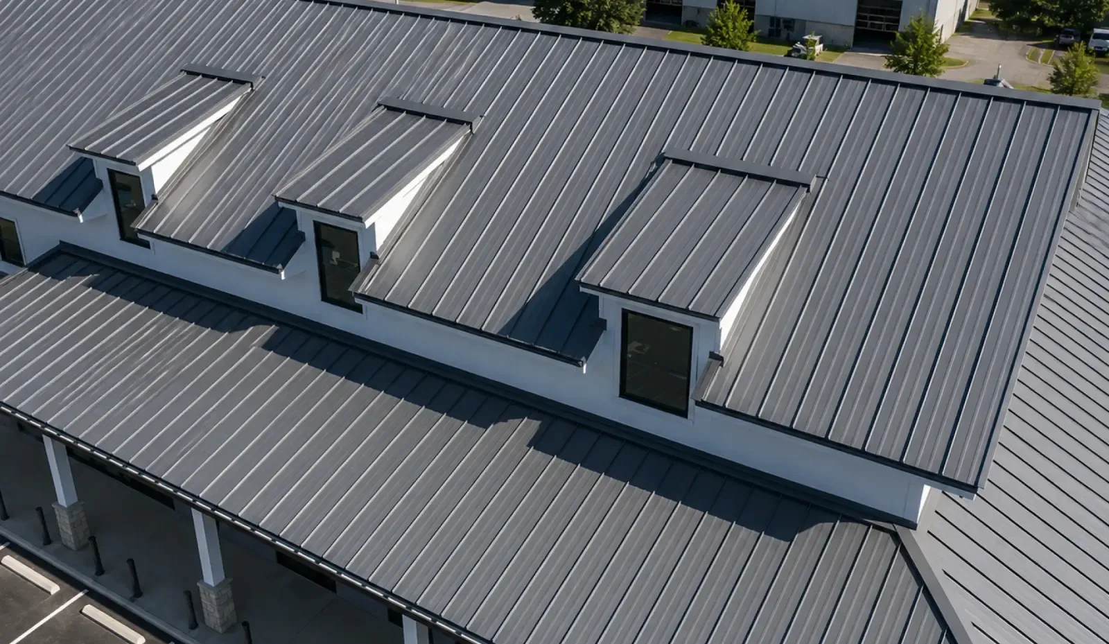 Metal roof replacement in Vancouver
