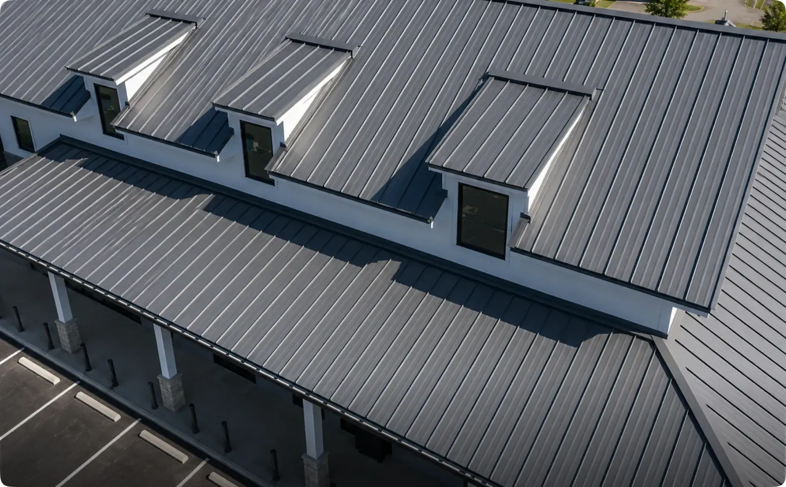 Metal roof replacement in Vancouver