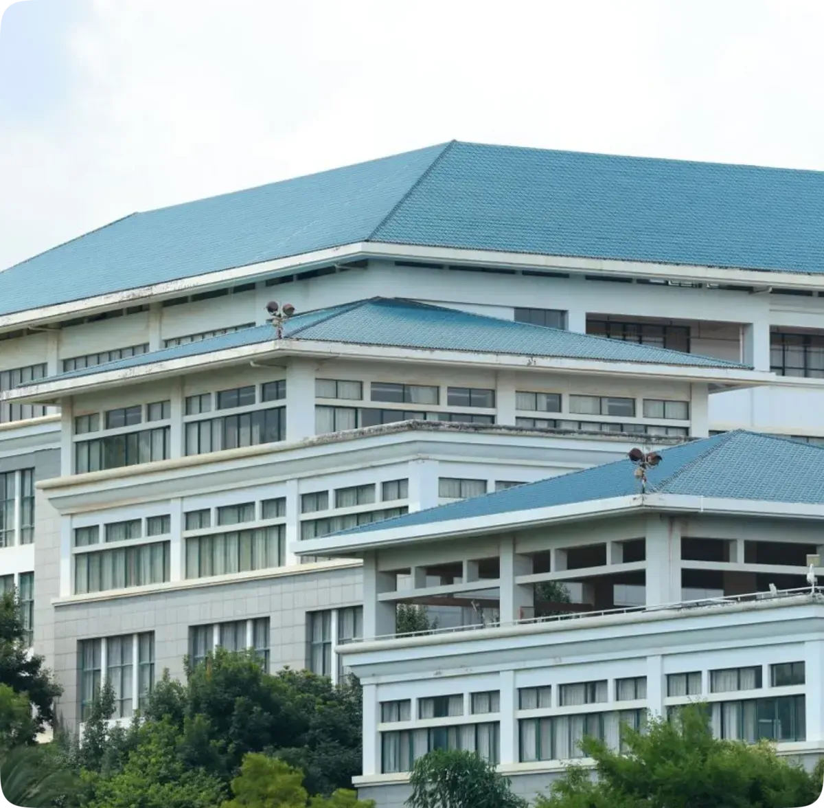 Mixed-use commercial roofing installation