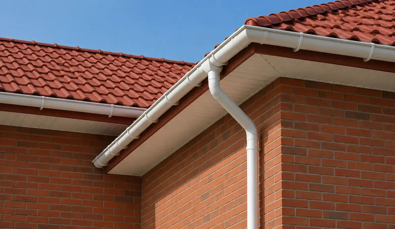 New gutter installation in Surrey