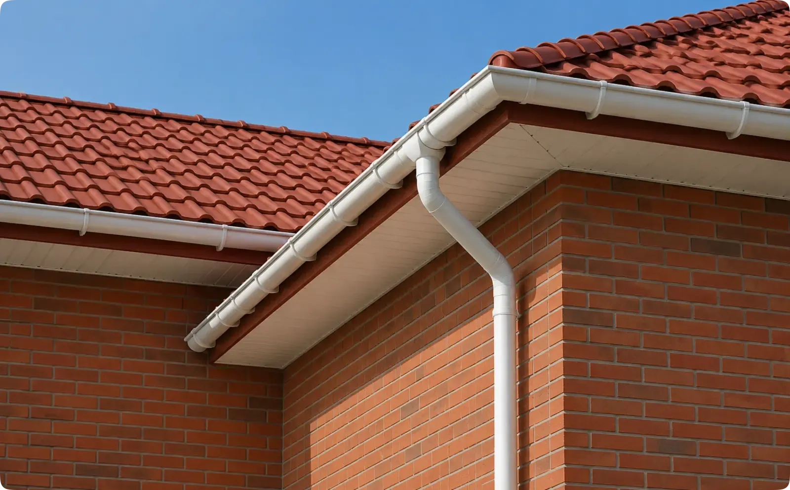 New gutter installation in Surrey