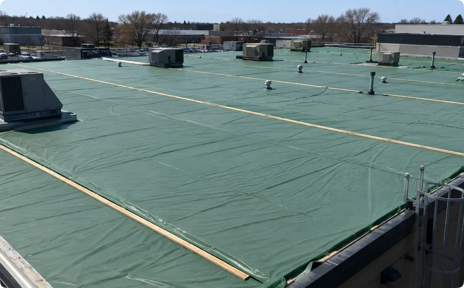 Roof Tarping in Maple Ridge