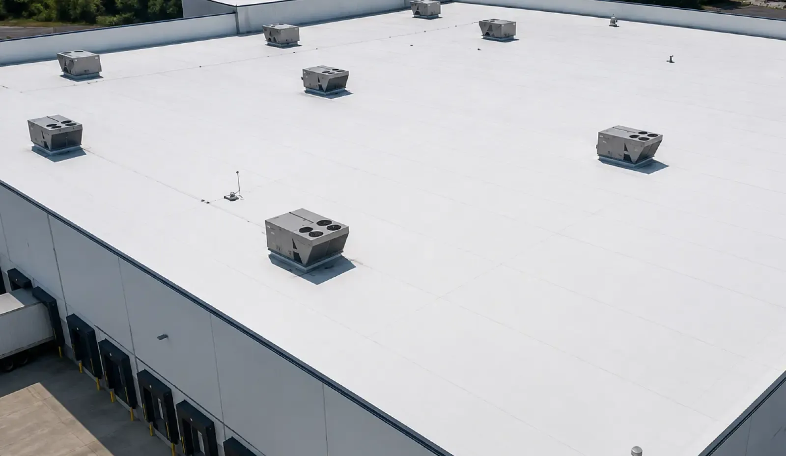 TPO roof installation in Delta