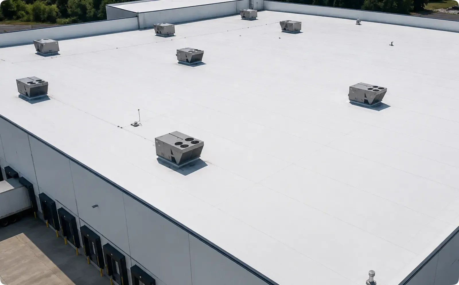 TPO roof installation in Delta