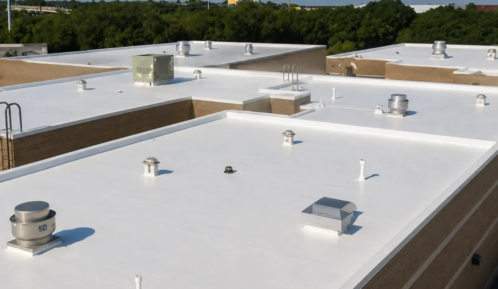 TPO roof installation in North Vancouver
