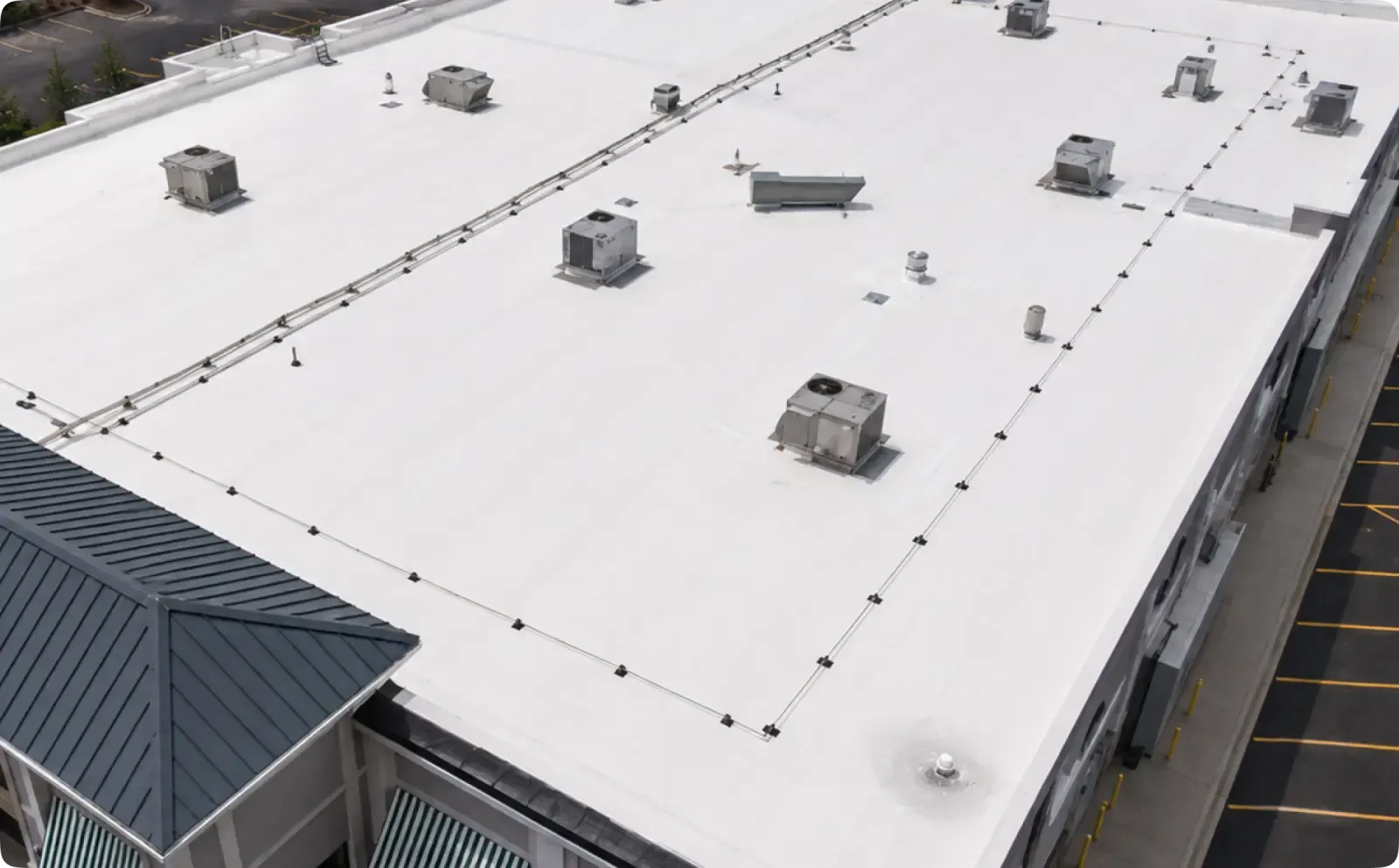 TPO roof replacement in Port Moody