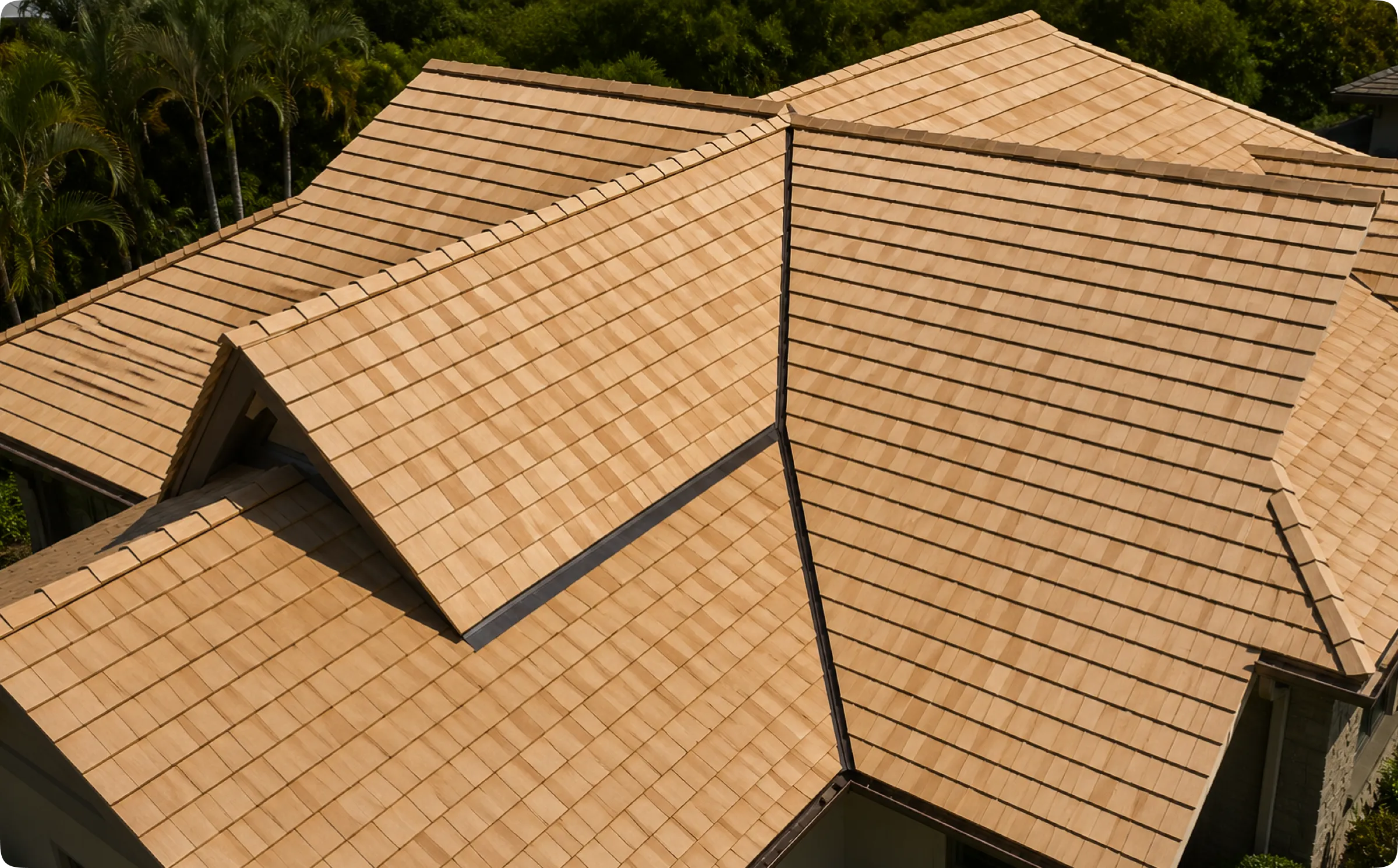 Cedar roof replacement in North Vancouver