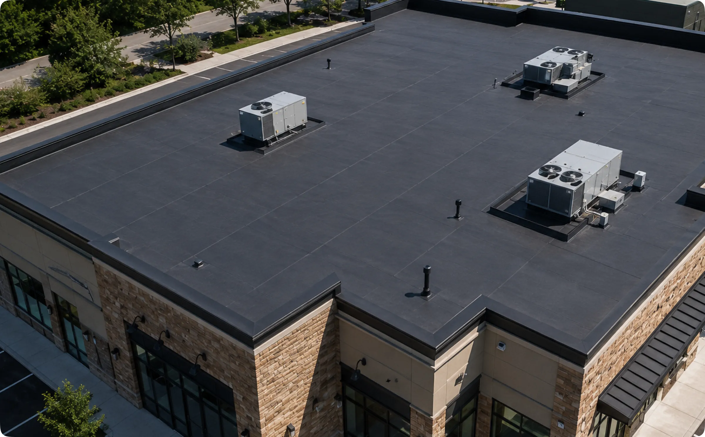 EPDM roof installation in Abbotsford