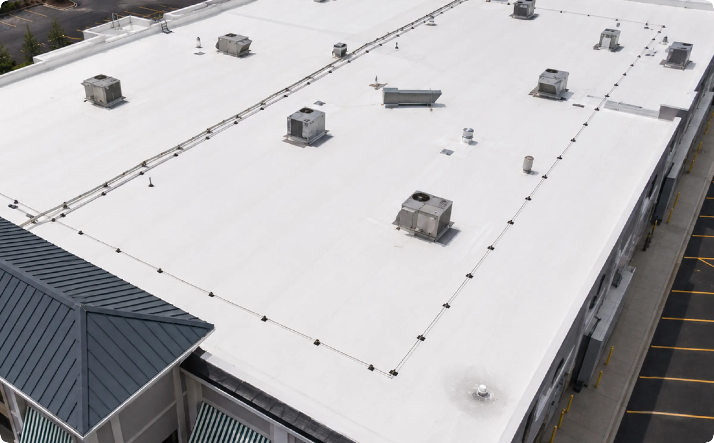 TPO roof replacement in Port Moody