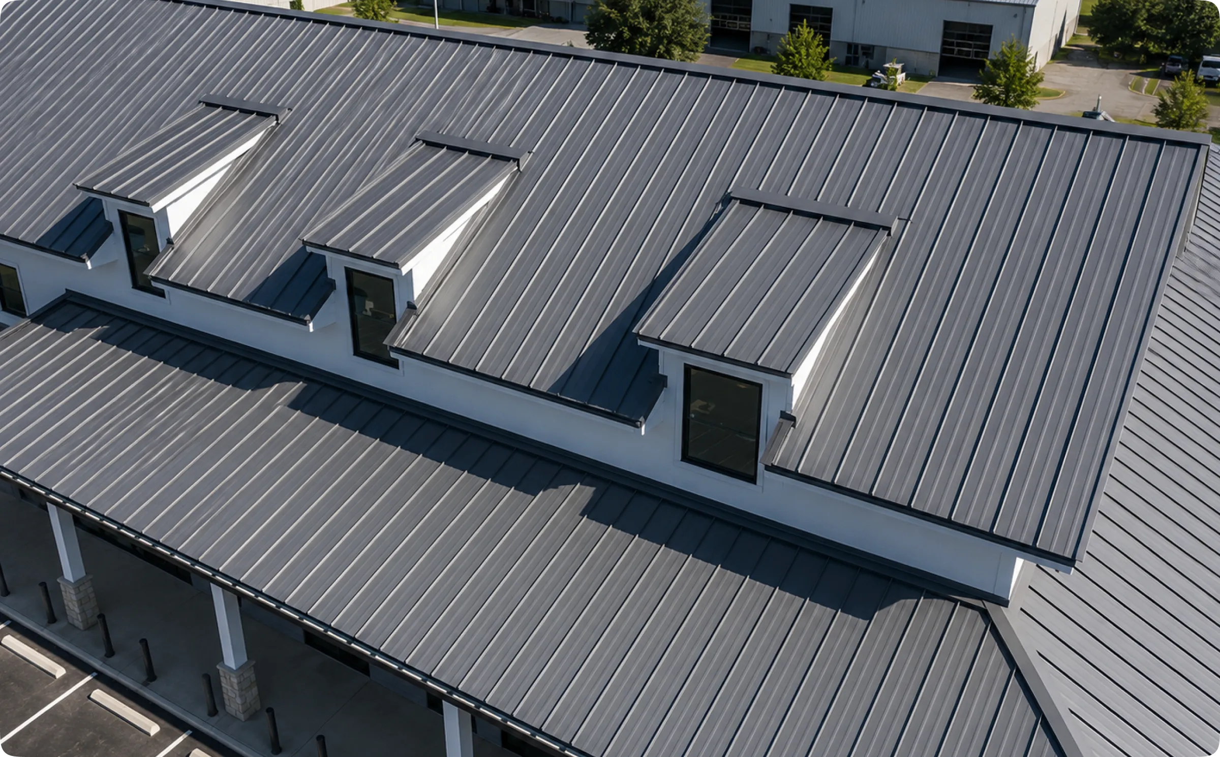 Metal roof replacement in Vancouver