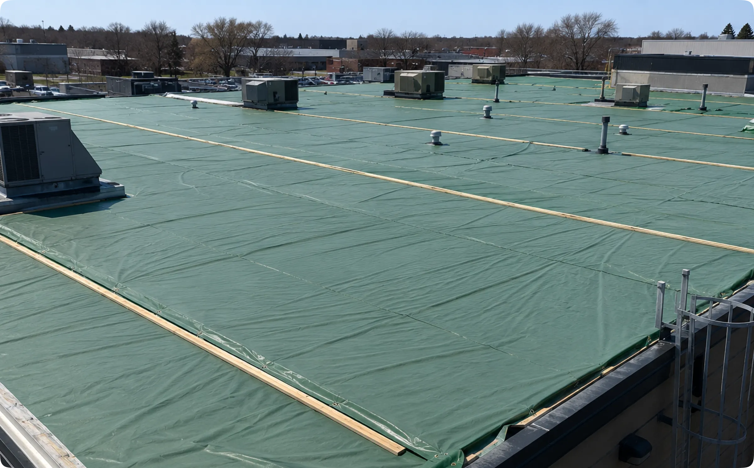 Roof Tarping in Maple Ridge