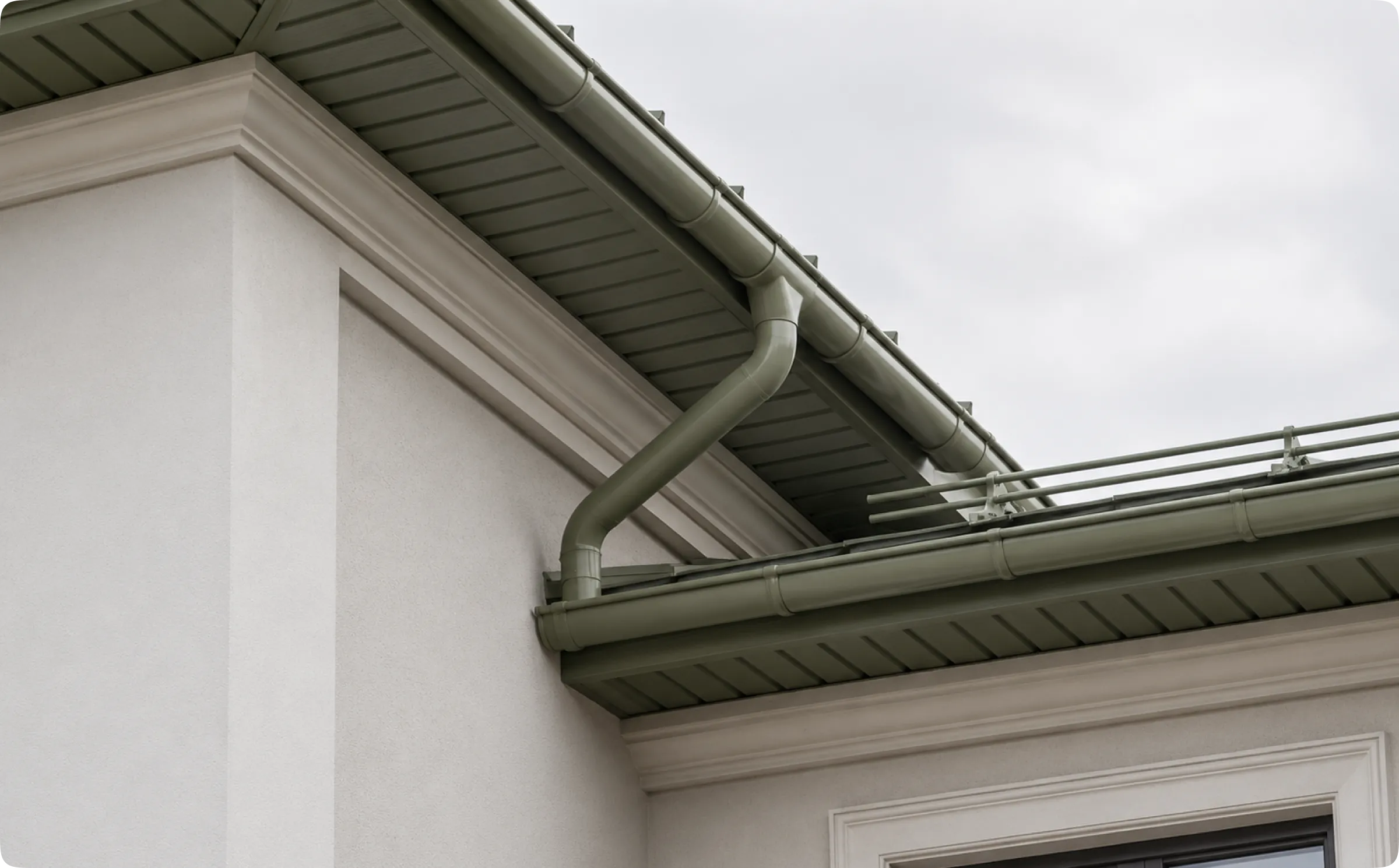 Soffits + Gutter integration in Abbotsford